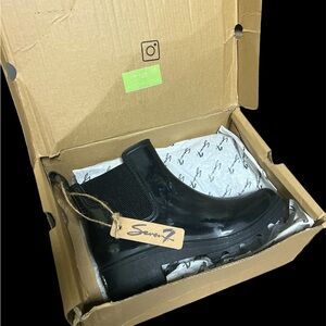 Seven7 Halifax Black Ankle Boots